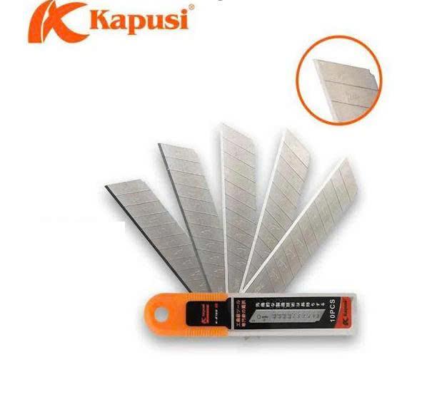 Lưỡi dao cắt giấy trắng KPS (10 Lưỡi/ Vĩ)_LẺ
