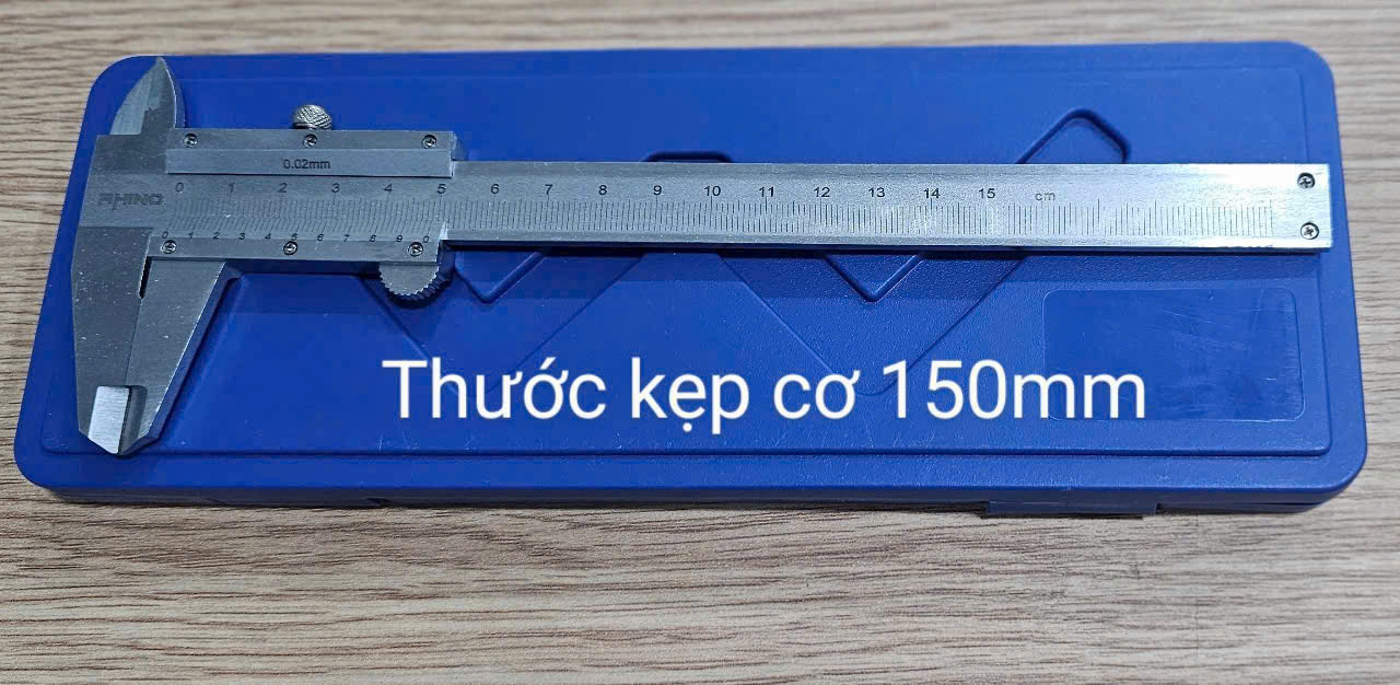 Thước kẹp CƠ 150_Hộp nhựa XANH