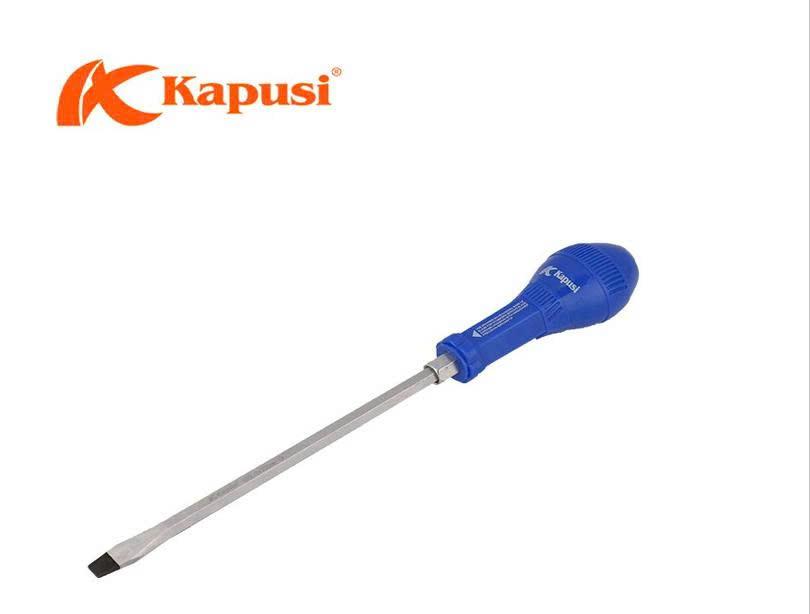 Tua vít đóng 1 đầu DẸP 8*150mm KPS_XANH _K6152 (-)_12/144