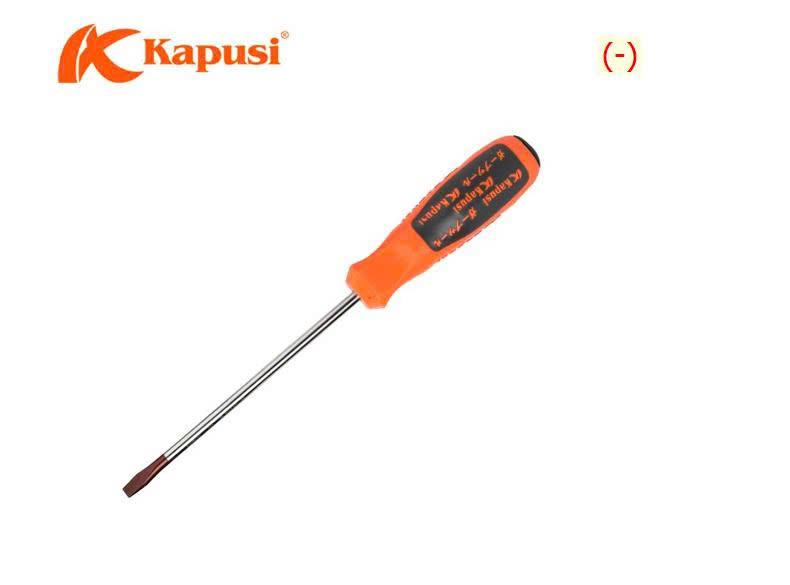 Tua vít 1 đầu DẸP 6*250mm_KPS cam đen MỚI_K7007-