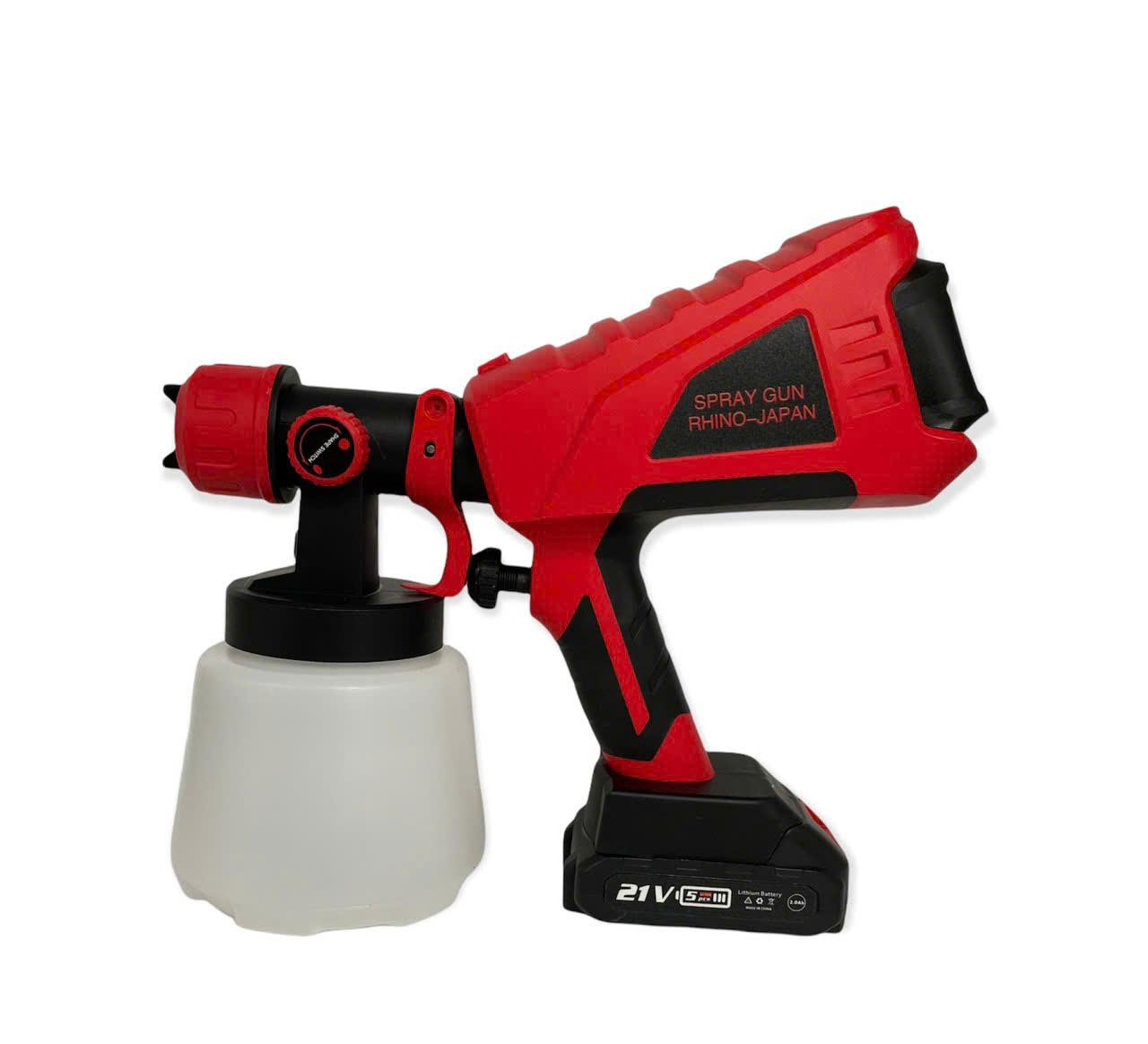 Súng phun sơn bằng PIN Rhino 21V_850W_8C/T