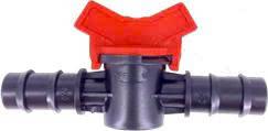 Van khóa nhựa ĐỎ_ 2 ĐẦU ĐC 20 _25C/B